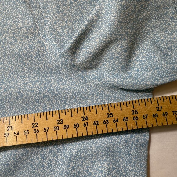 UNTUCKIT Fortia Performance Shirt Foral Blue Nylon XXL - Picture 6 of 13